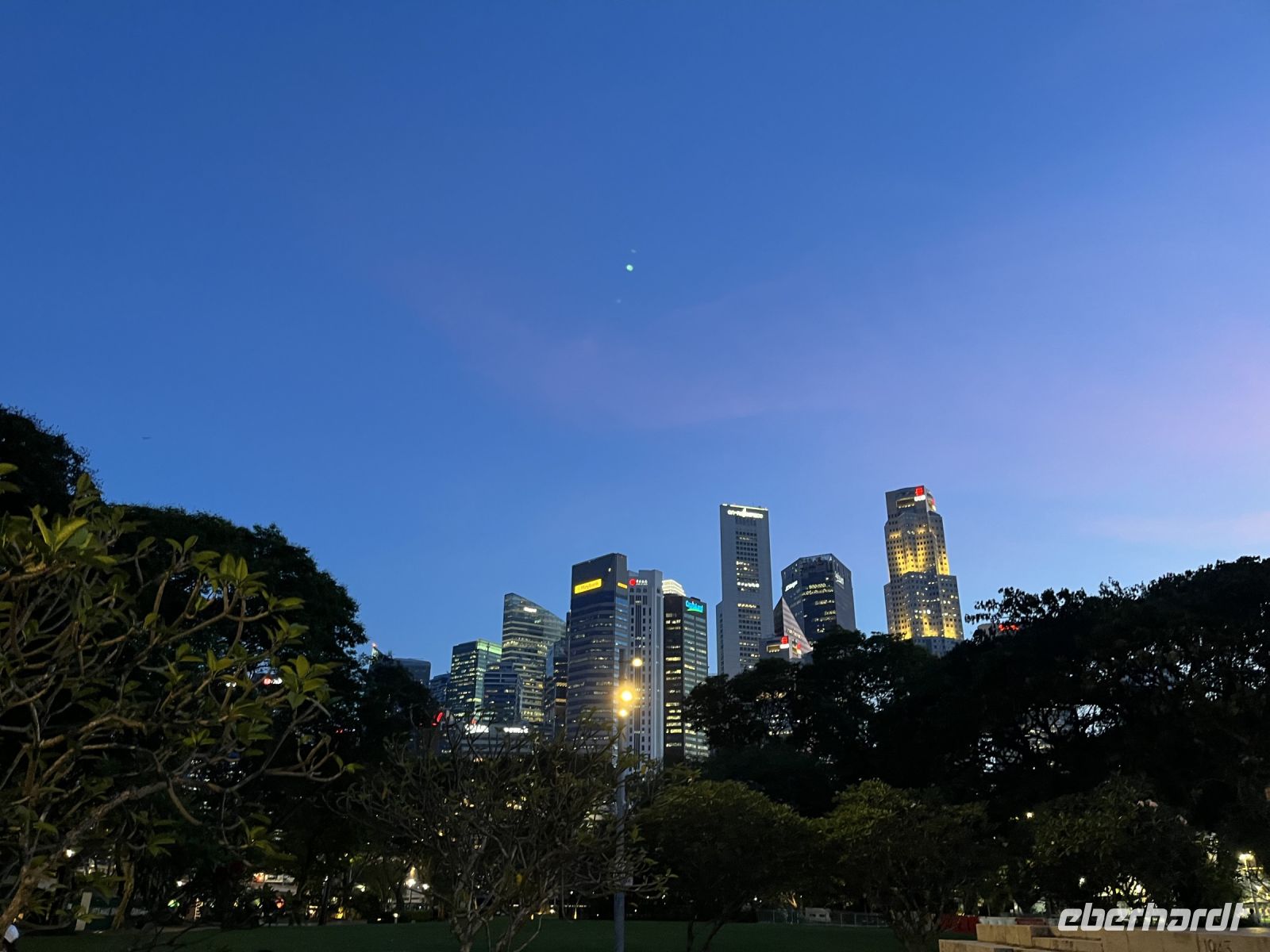Singapur bei Nacht