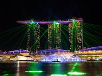 Singapur bei Nacht