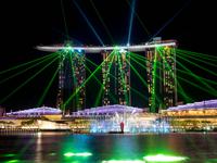Singapur bei Nacht
