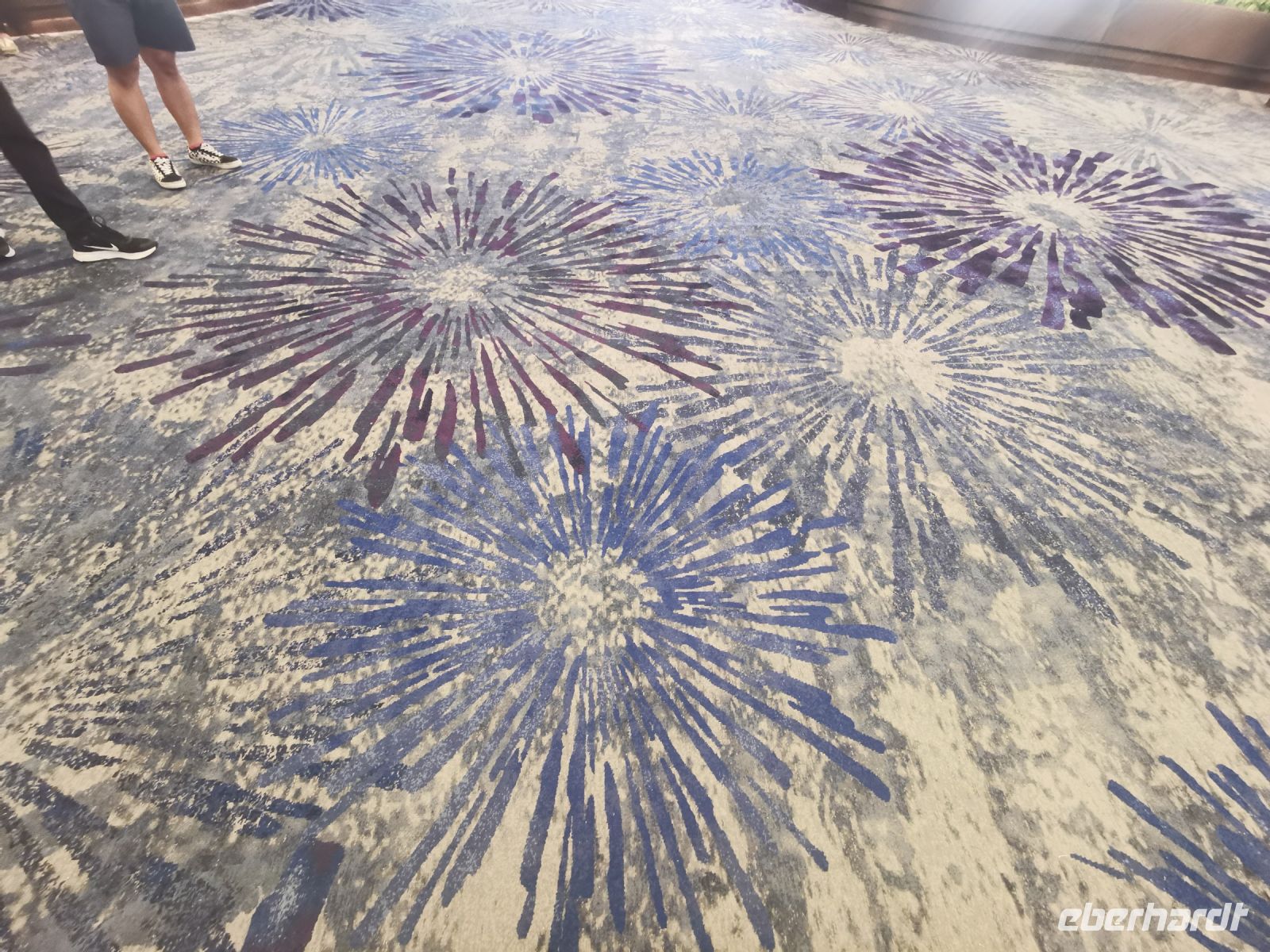 Singapur, Changi Airport, in welchem Flughafen ist Teppich ausgelegt?