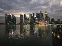 Skyline Singapur