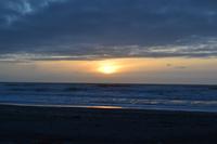 Sonnenuntergang in Punakaiki