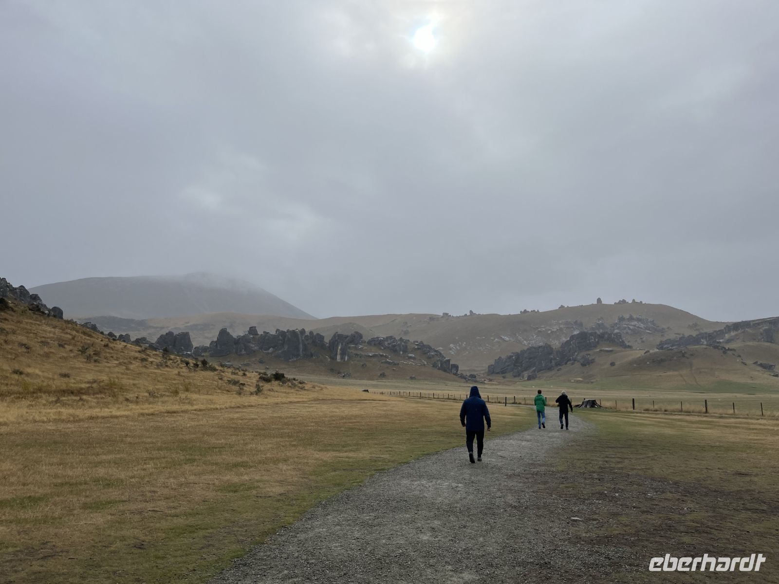 Spaziergang zum Castle Hill