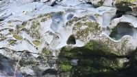 Steinformation bei den Chasm-Falls
