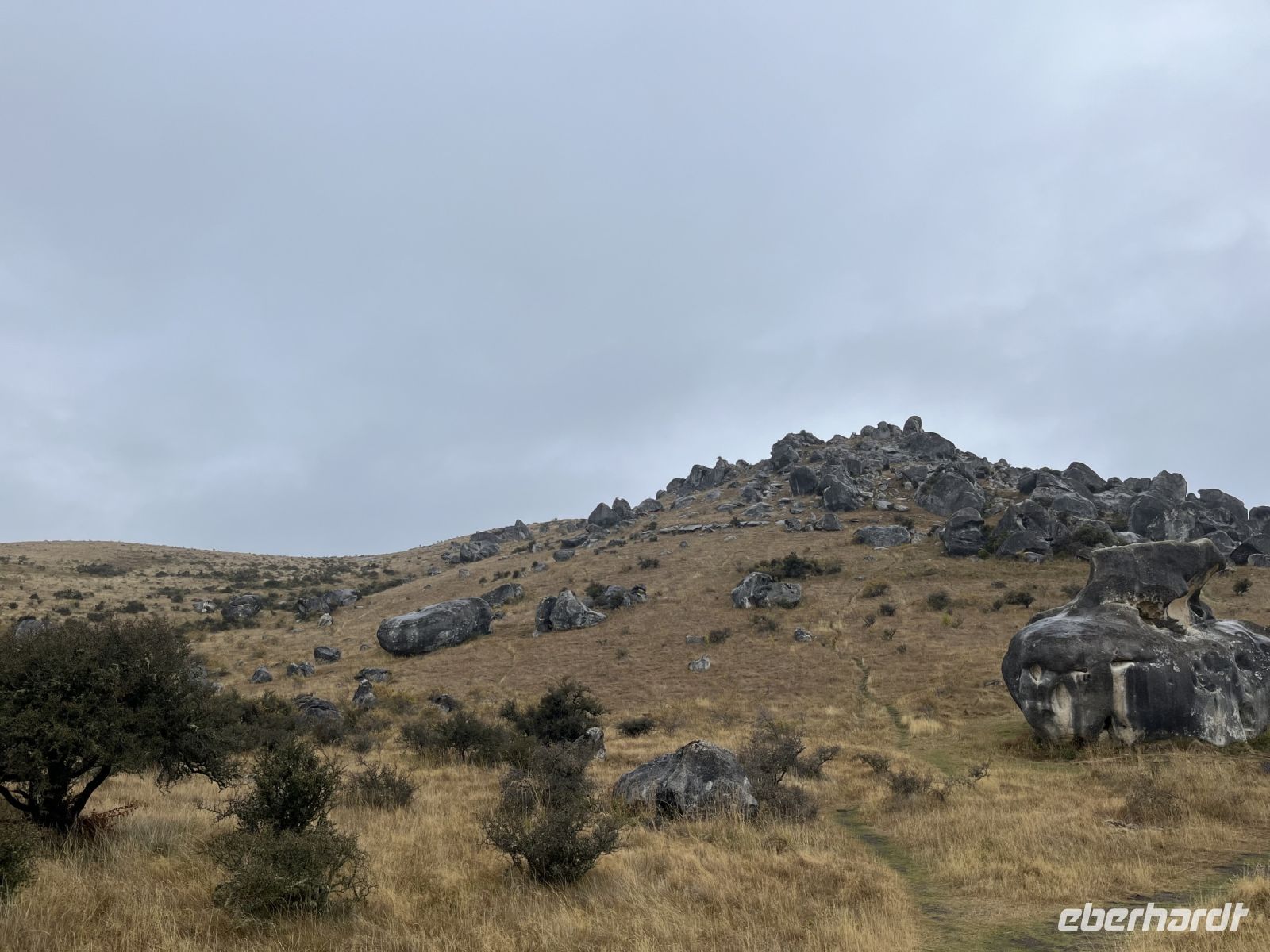 Steinformationen am Castle Hill