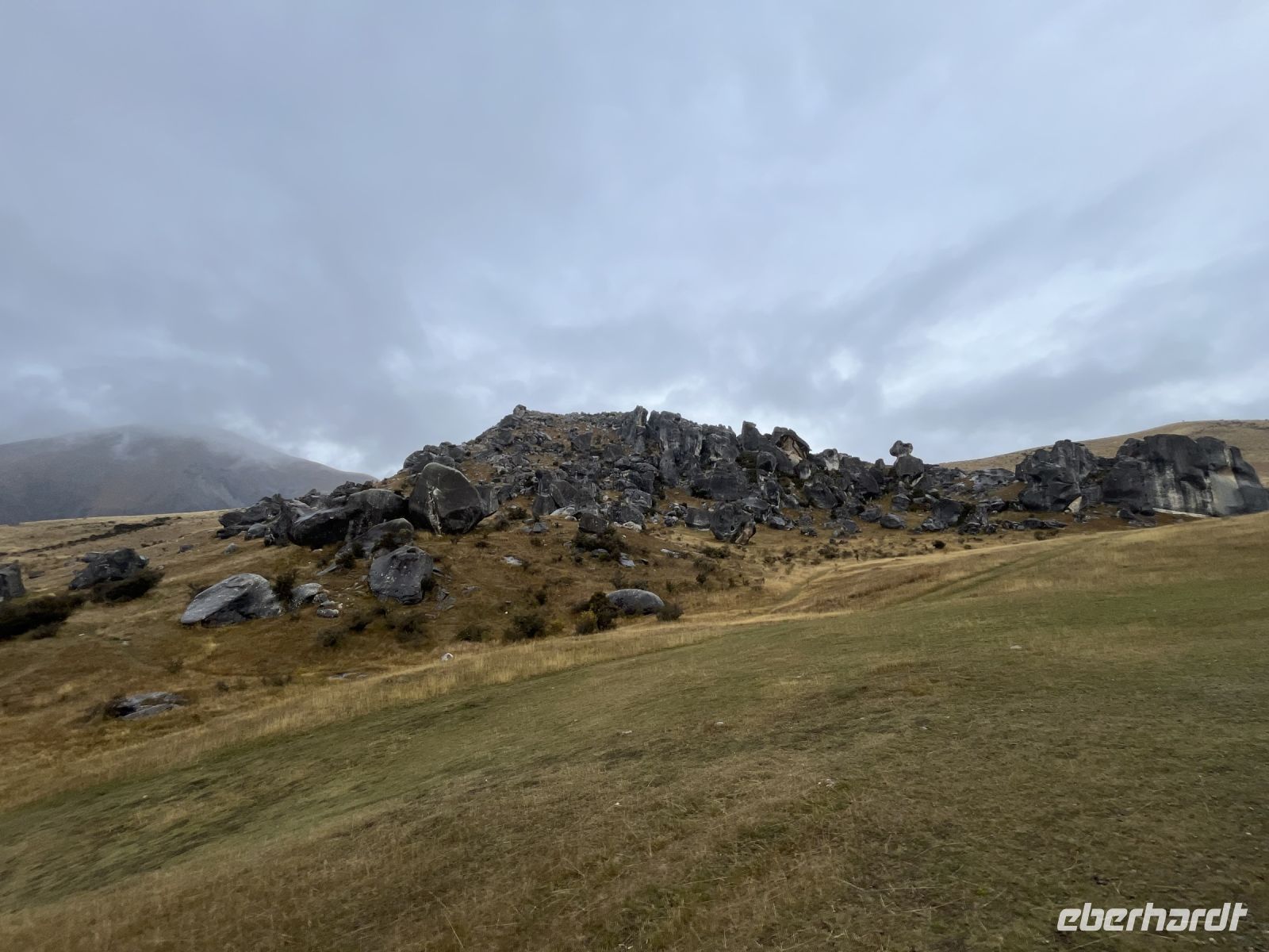 Steinformationen am Castle Hill
