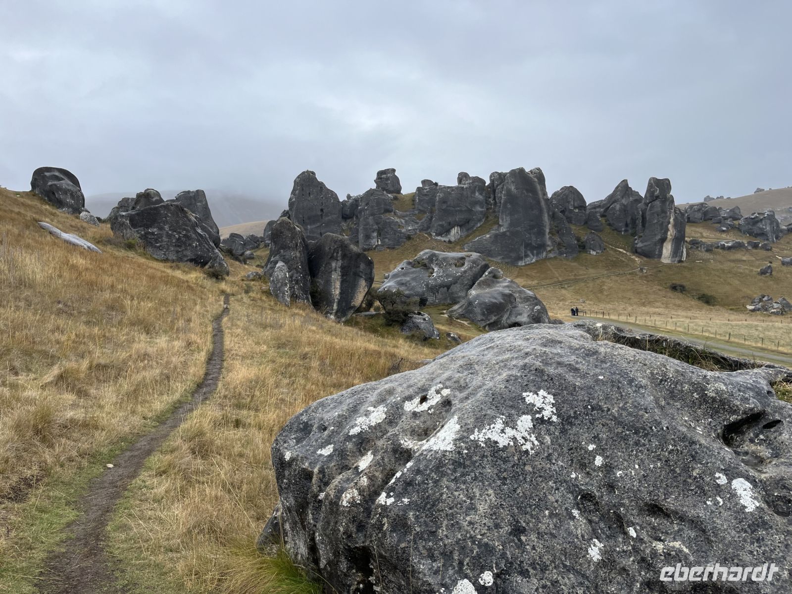 Steinformationen am Castle Hill
