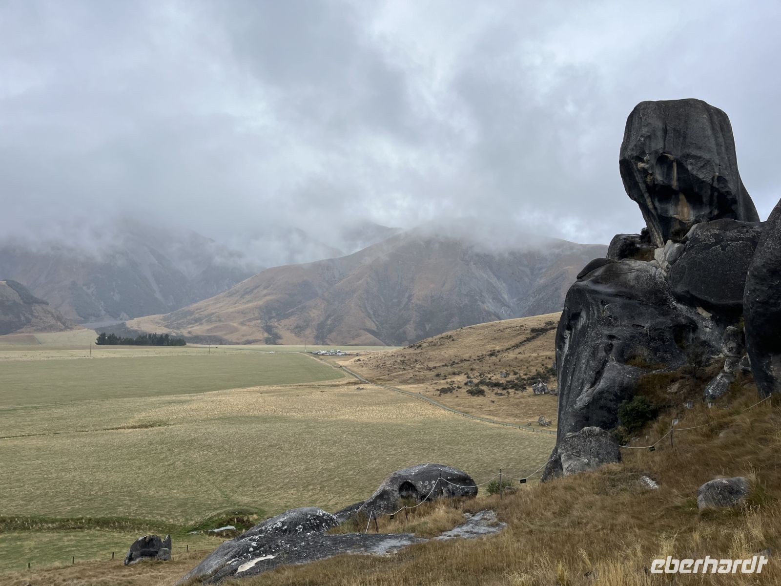 Steinformationen am Castle Hill