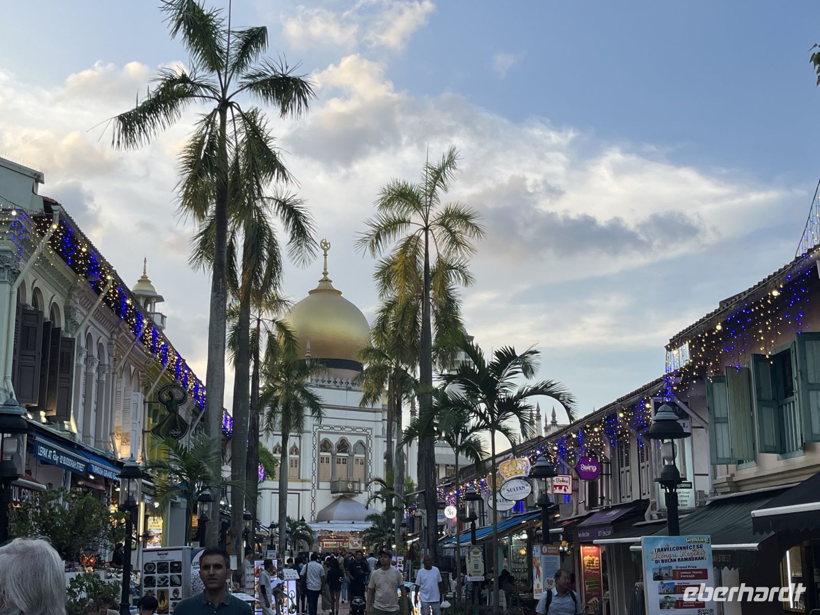 Sultan Moschee im arabischen Viertel