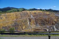 Waihi - Goldausgrabungsstelle