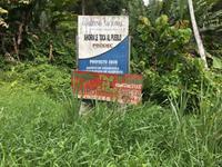 8-tung Abbiegung zur Kakaoplantage