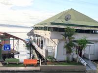 Blick vom Hotelzimmer in Boccas