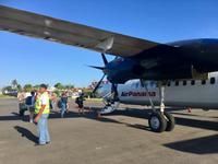 unser privat gechartertes Flugzeug nach Panama City