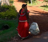 Frau in Boquete