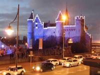 Burg Hert Steen ältestes Gebäude v.Antwerpen erbaut 1200