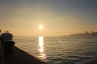 Antwerpen - Sonnenuntergang