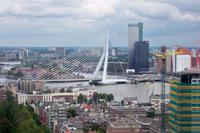 Blick auf Rotterdam vom Euromast