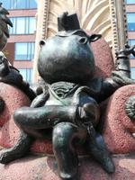 lustige Säule in Rotterdam