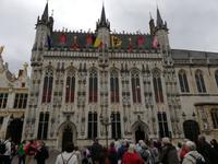 Brügge, der Burg mit Rathaus