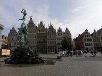 Antwerpen, Grote Markt mit Brabo-Brunnen