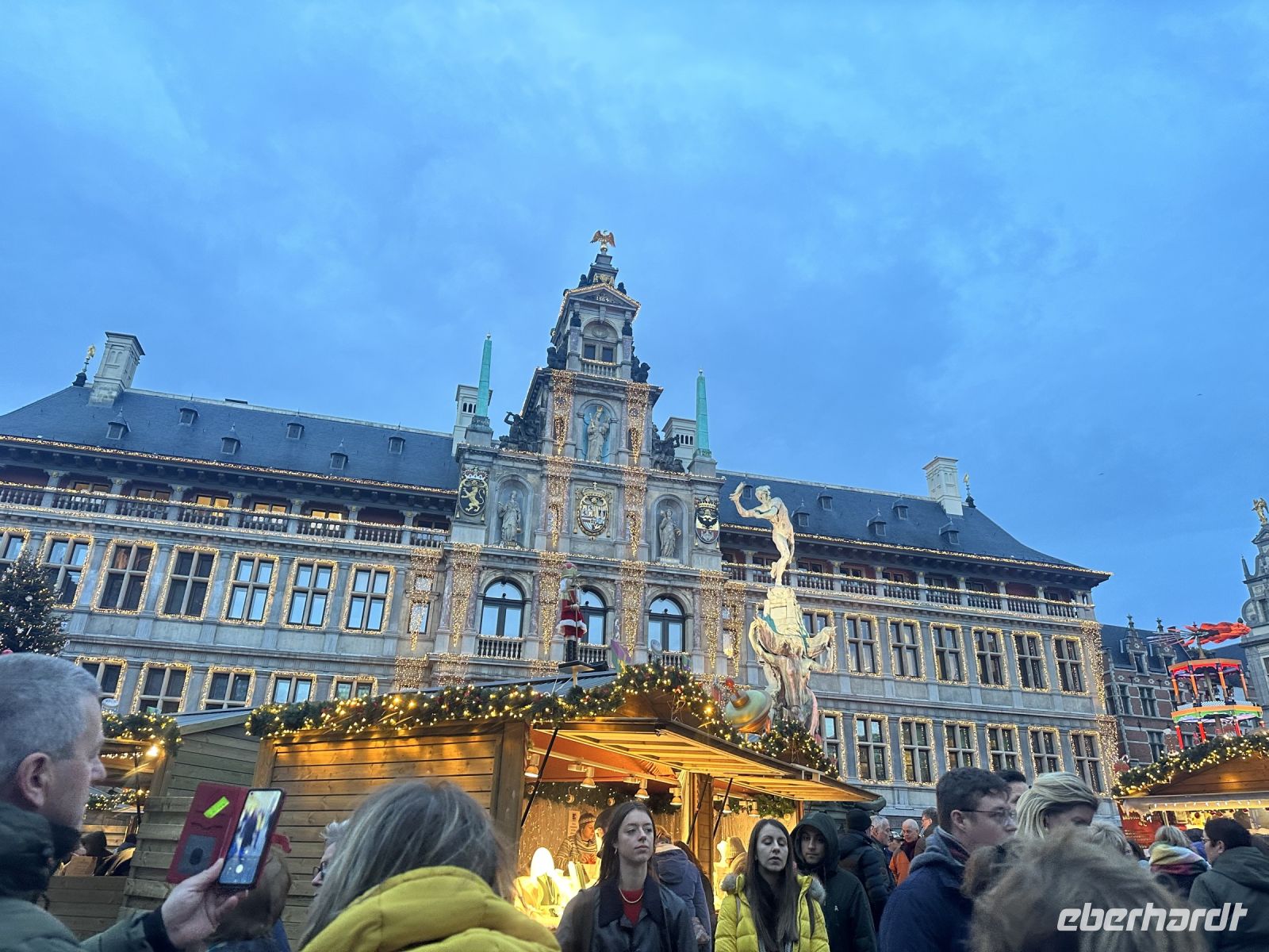 Antwerpen - Grote Markt - Brabobrunnen