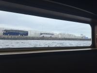 Ankunft Amsterdam Industriehafen