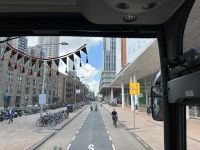 Stadtrundfahrt durch Rotterdam - schmale Straßen