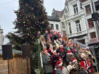 Weihnachtschor in Antwerpen 