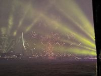 Rotterdam - Silvesterfeuerwerk an der Erasmusbrücke