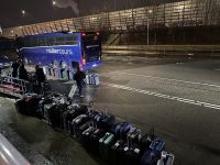 Kofferladen für die Heimreise 