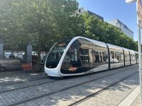 Lüttich  - moderne Straßenbahn