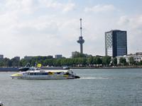 Blick zum Euro-Mast, Rotterdam