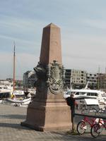 Diese Säule war sehr schnell zu entdecken