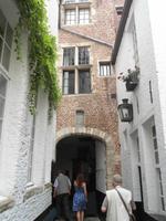 Durchgangshaus in Brügge