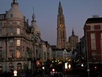 Abendstimmung in Antwerpen
