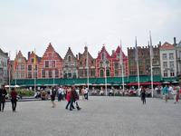 Auf dem Marktplatz, Brügge