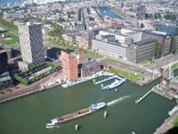 Blick vom 185 Meter hohen Euromast