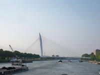 Reger Schiffsverkehr auf dem Amsterdam-Rhein-Kanal