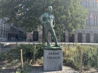 Antwerpen - Denkmal für aufständische Dockarbeiter