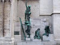 Handwerker an der Liebfrauen-Kathedrale, Antwerpen