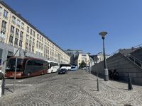 Lüttich - unsere Reisebusse