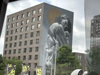 Rotterdam - Wandbild gegen Krebs