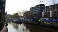 003 Amsterdam, Blue Boat Grachtenfahrt, Singlegracht