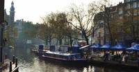 004 Amsterdam, Blue Boat Grachtenfahrt - Unser Schiff