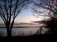 Abendstimmung am Hotel