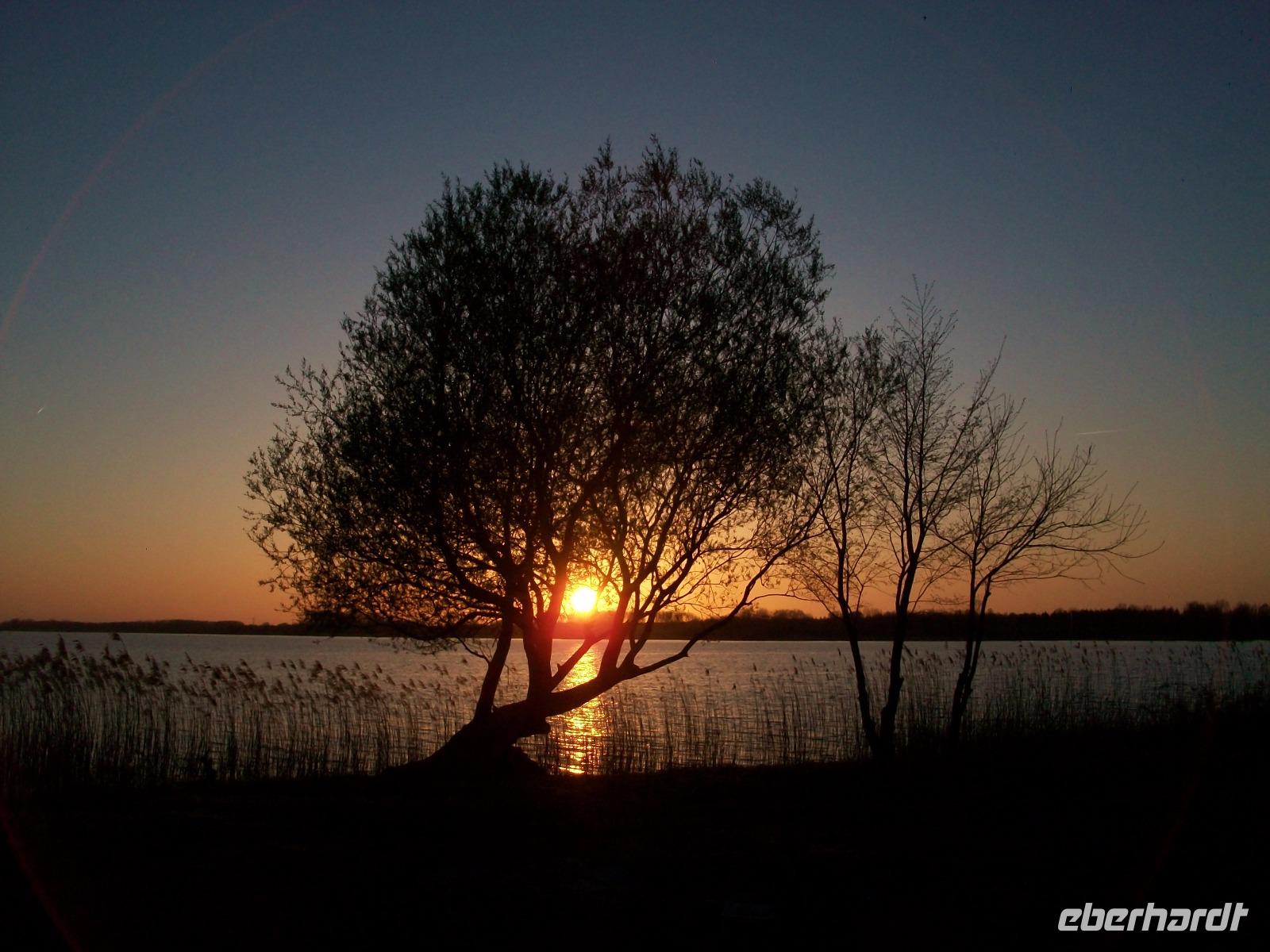 Abendstimmung am Hotel