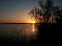 Abendstimmung am Hotel