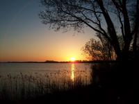 Abendstimmung am Hotel