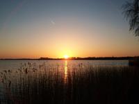 Abendstimmung am Hotel