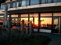 Abendstimmung am Hotel